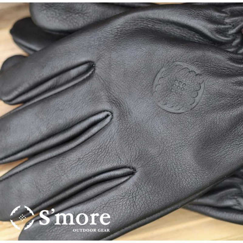 SMORE SMORE Leather gloves 耐火グローブ 耐熱グローブ(約20cm/ブラック) SMOfsyGR002aFblk SMOfsyGR002aFblk SMOfsyGR002aFblk