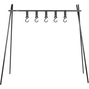 SMORE Aluminum hanging rack L アルミハンギングラック L(幅126.5×奥行き71.5×高さ102.5cm) SMOFTTY007aLblk