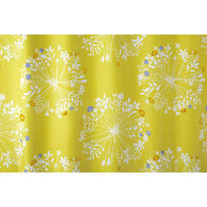 スミノエ ドレープカーテン クッカ(100×135cm/イエロー) 