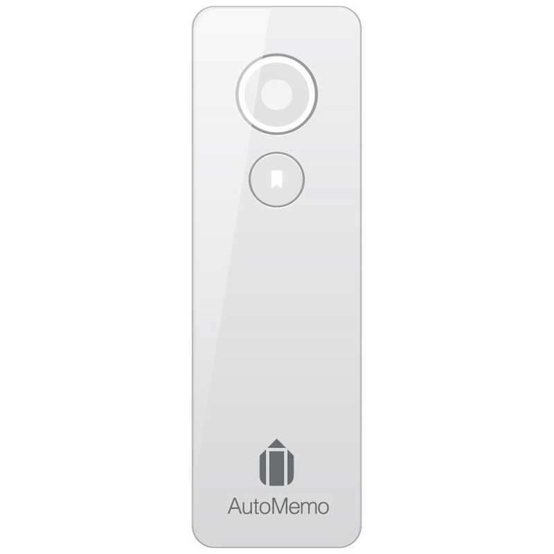 ソースネクスト ソースネクスト ICレコーダー AutoMemo（オートメモ） ホワイト [8GB /Bluetooth対応] AM1WH AM1WH