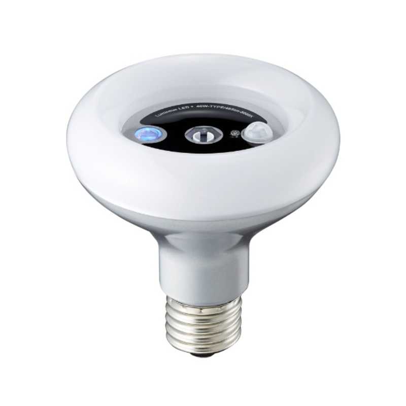 ドウシシャ ドウシシャ LED電球 トイレのLED消臭電球 人感センサー付　ホワイト LDDR-40NHS LDDR-40NHS