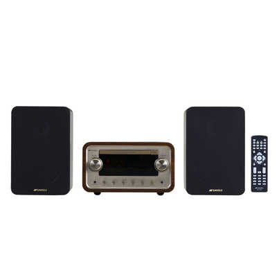 ドウシシャ sansui 真空管ハイブリッド CDステレオシステム SMC-300BT