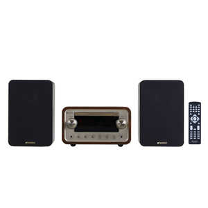 ドウシシャ sansui 真空管ハイブリッド CDステレオシステム SMC-300BT [ワイドFM対応 /Bluetooth対応]