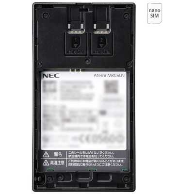 NEC SIMフリー nanoSIMx2 モバイルルータ LTE/Wi-Fi PA-MR05LN NEC SIMフリー nanoSIMx2 モバイルルータ LTE/Wi-Fi PA-MR05LN