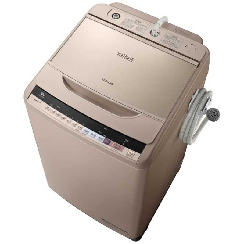 日立　HITACHI 日立　HITACHI 全自動洗濯機 シャンパン BW-V100B-N BW-V100B-N