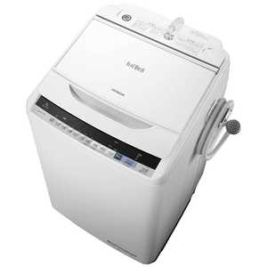 日立　HITACHI 全自動洗濯機 ホワイト BW-V80B-W