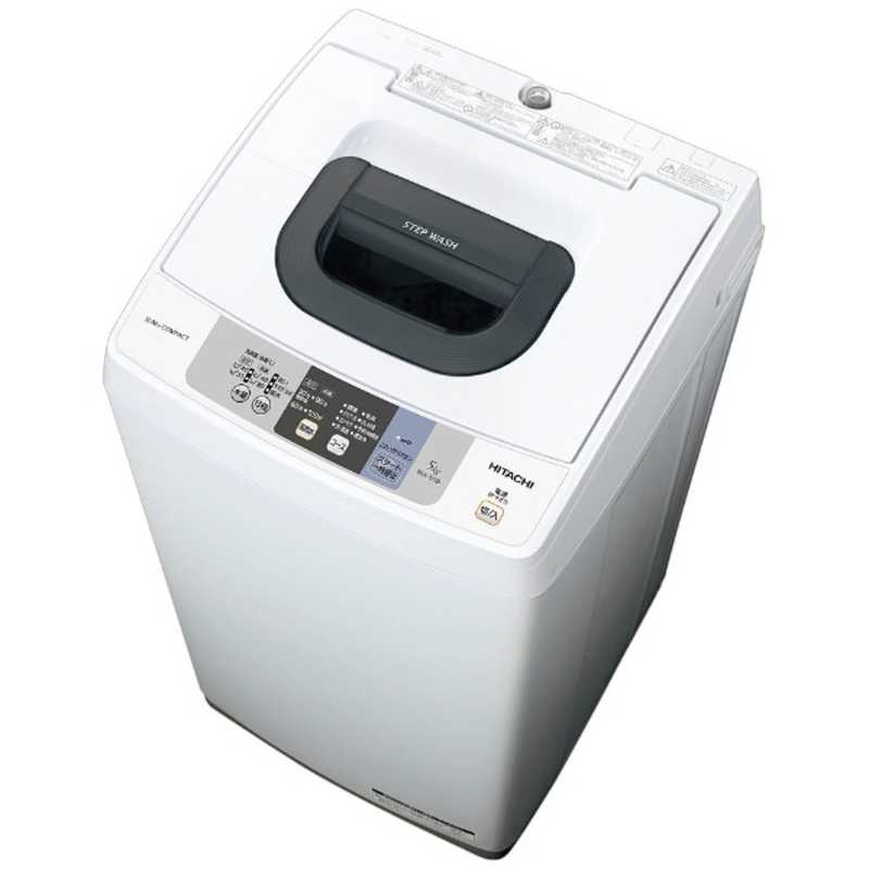 日立　HITACHI 日立　HITACHI 全自動洗濯機 ピュアホワイト NW-50B NW-50B