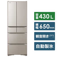 だいさん専用　HITACHI 冷蔵庫 R-XG43J (XW) 430L 日立 真空チルド R-XG43J 価格比較 - 価格.com