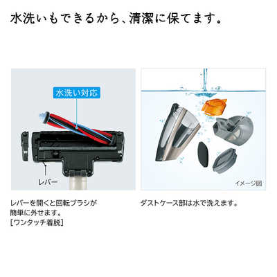 日立 HITACHI スティッククリーナー [サイクロン式 /コードレス] PV