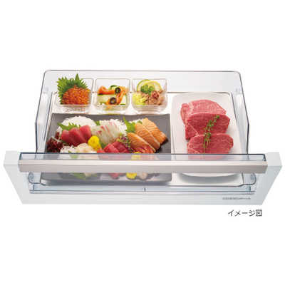 日立 HITACHI 6ドア冷蔵庫(602L・フレンチドアタイプ) R-HW60N