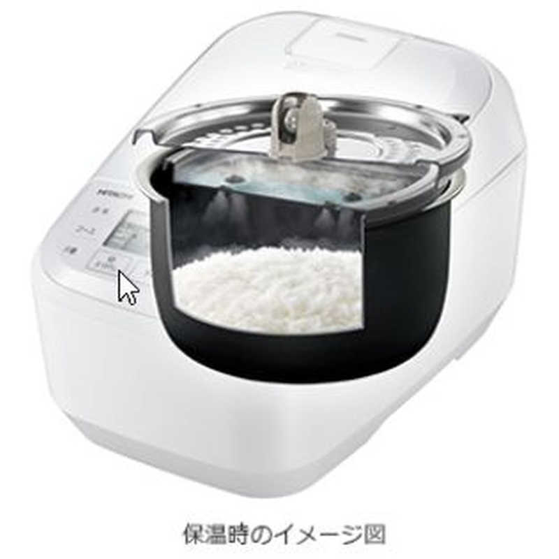 日立　HITACHI 日立　HITACHI 炊飯器 5.5合 圧力IH パールホワイト RZ-X100DM-W RZ-X100DM-W