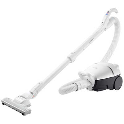 美品 日立キャニスター掃除機 CV-KV70H 純正紙パック付 日立 HITACHI キャニスター掃除機 紙パック式 ホワイト CV-KV70H