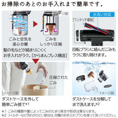日立 HITACHI スティッククリーナー [サイクロン式 /コードレス] PV
