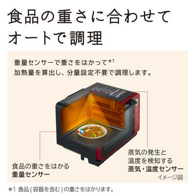 日立 HITACHI スチームオーブンレンジ ヘルシーシェフ [22L/フラット