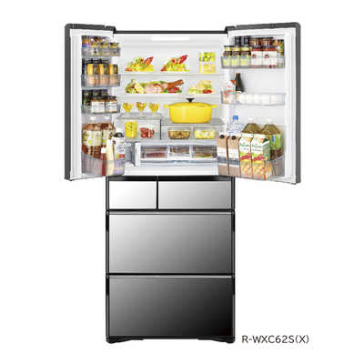 日立 HITACHI 冷蔵庫 真空チルド WXCタイプ 6ドア フレンチドア