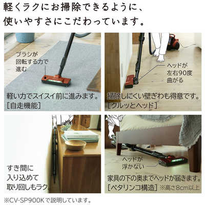 日立 HITACHI キャニスター掃除機 サイクロン式 パワかるサイクロン