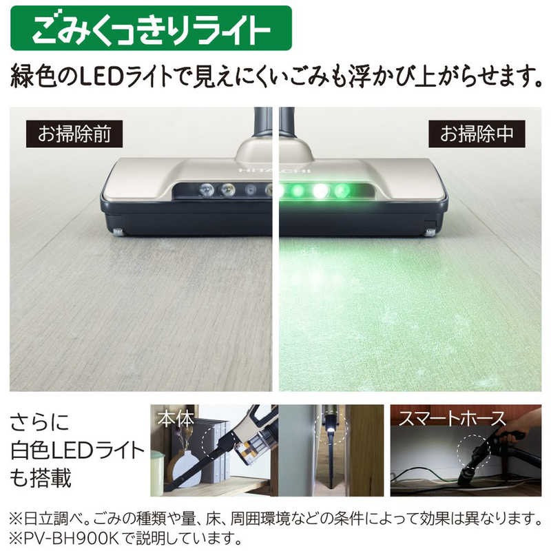 日立 HITACHI スティッククリーナー [サイクロン式] PV-BH900K-N