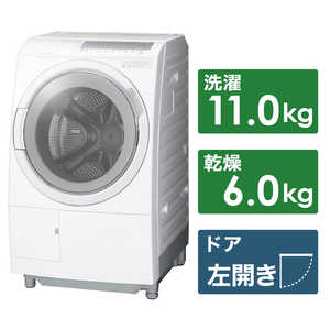 Ω HITACHI ɥ༰ ӥåɥ 11.0kg 6.0kg ҡ(䡦) () BD-SG110JL-W