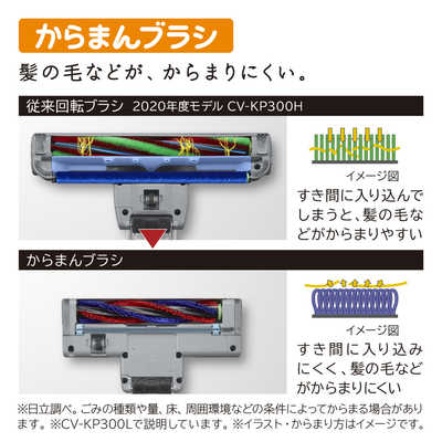 日立 HITACHI 紙パック式掃除機［紙パック式 /コード式］ CV-KP300L-N