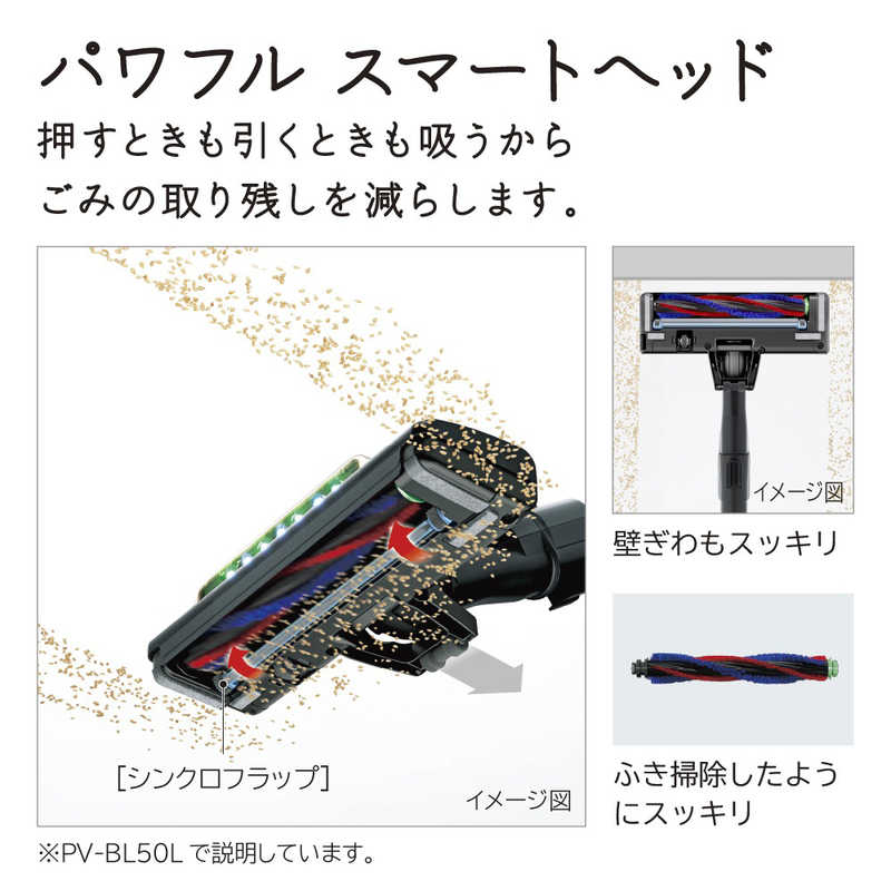 日立　HITACHI 日立　HITACHI スティック型掃除機 ［サイクロン式 /コードレス］ PV-BL30L-C PV-BL30L-C