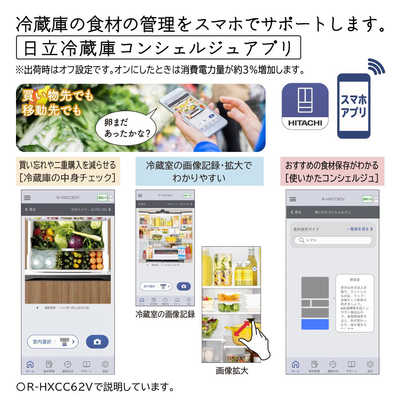 日立 HITACHI 冷蔵庫 6ドア WXCタイプ 幅88cm 735L フレンチドア