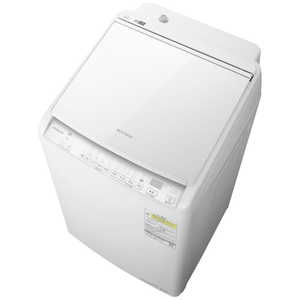 日立　HITACHI 縦型洗濯乾燥機 ビートウォッシュ 洗濯8.0kg 乾燥4.5kg ヒーター乾燥(水冷・除湿タイプ) ホワイト BW-DV80K-W