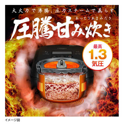 日立 HITACHI 炊飯器 5.5合 圧力&スチーム ふっくら御膳 圧力IH 日立 HITACHI 炊飯器 5.5合 圧力&スチーム ふっくら御膳 圧力IH