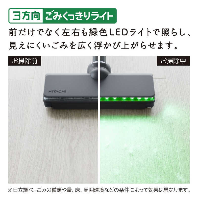日立　HITACHI 日立　HITACHI スティック型掃除機 ［サイクロン式 /コードレス］ サテンブラック PV-BH900SM-K PV-BH900SM-K