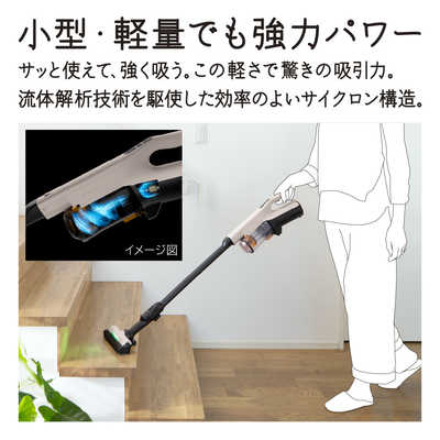 日立 HITACHI スティッククリーナー ラクかるスティック サイクロン式