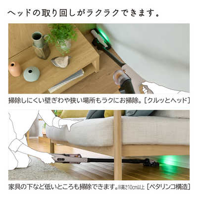 日立 HITACHI スティッククリーナー ラクかるスティック サイクロン式