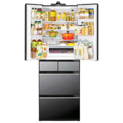 Hitachi 冷蔵庫 6枚ドーア 日立 HITACHI 冷蔵庫 6ドア 540L フレンチドア(観音開き) HXCCタイプ