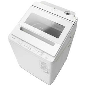 日立 HITACHI インバーター洗濯機8kg ［洗濯8.0kg /乾燥機能無 /上開き］ ホワイト BW-V80M-W