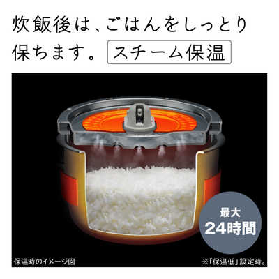 HITACHI ふっくら御膳 RZ-V100JM 2025年製 5.5合 日立 HITACHI 炊飯器 5.5合 ふっくら御膳 圧力＆スチームIHジャー 圧騰