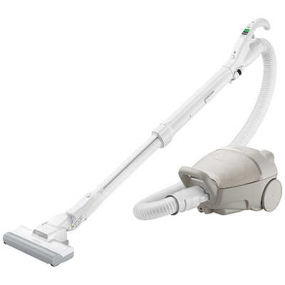 日立 HITACHI キャニスター掃除機 紙パック式 マーブルベージュ CV 