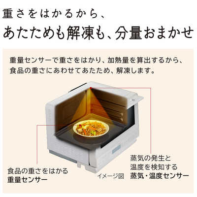日立 HITACHI スチームオーブンレンジ 31L フラット ヘルシーシェフ