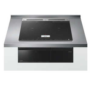 日立　HITACHI ビルトインIHクッキングヒーター N8ATシリーズ ブラック(宅配商品) HTN8AKTF