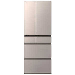 ���� HITACHI �①�� HWC�^�C�v �m��68.5cm / 617L / 6�h�A / �ω��J���^�C�v�n ���C�g�S�[���h R-HWC62Y-N