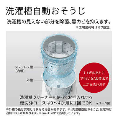 C742】SA洗濯機 ヒタチ BW-V80B 2017 日立（HITACHI） 新生活応援 中古