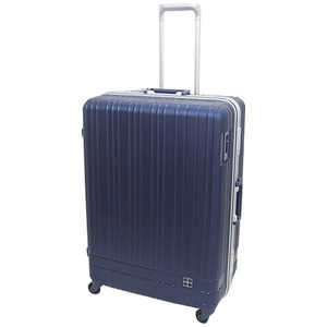  東急ハンズ スーツケース フレームタイプ 92L hands+(ハンズプラス)ライト ネイビー 16H+TT005