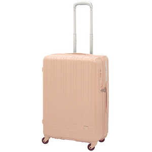 ＜コジマ＞ 東急ハンズ スーツケース ジップタイプ 60L hands+(ハンズプラス)newライト ピンク 18H+TT002画像