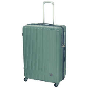 ＜コジマ＞ 東急ハンズ スーツケース ジップタイプ 90L hands+(ハンズプラス)ライト グリーン 18H+TT003画像