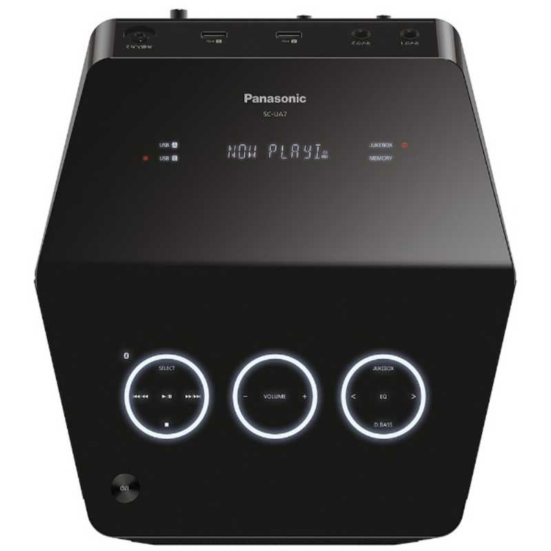 パナソニック　Panasonic パナソニック　Panasonic Bluetoothスピーカー ブラック  SC-UA7-K SC-UA7-K