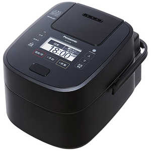 パナソニック　Panasonic 炊飯器 5.5合 Wおどり炊き ブラック 圧力IH SR-VSX108-K
