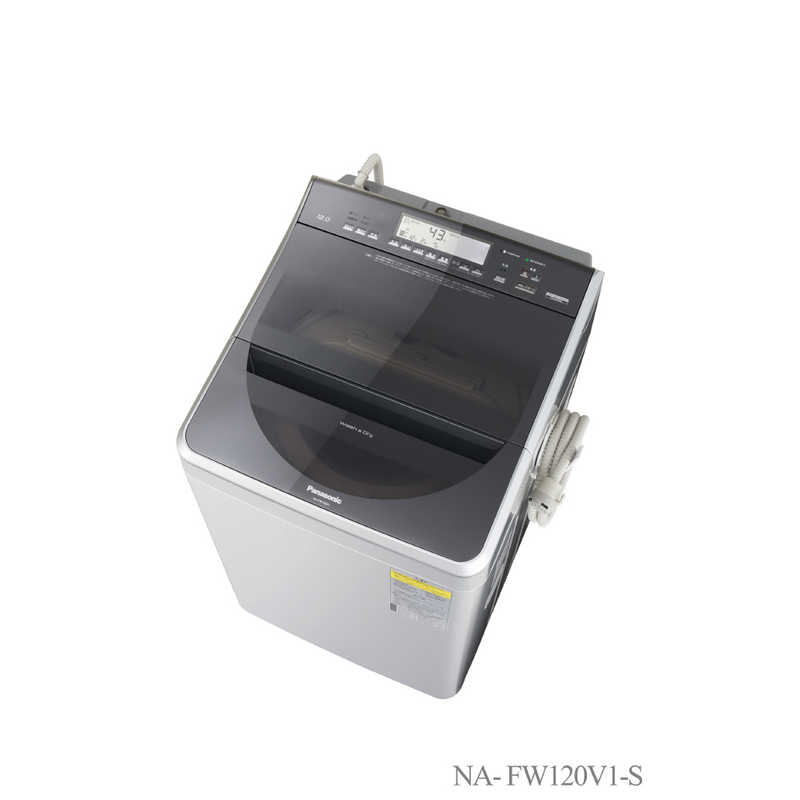 パナソニック　Panasonic パナソニック　Panasonic 縦型洗濯乾燥機 FWシリーズ 洗濯12.0kg 乾燥6.0kg ヒーター乾燥(水冷・除湿タイプ)  NA-FW120V1-S シルバー NA-FW120V1-S シルバー
