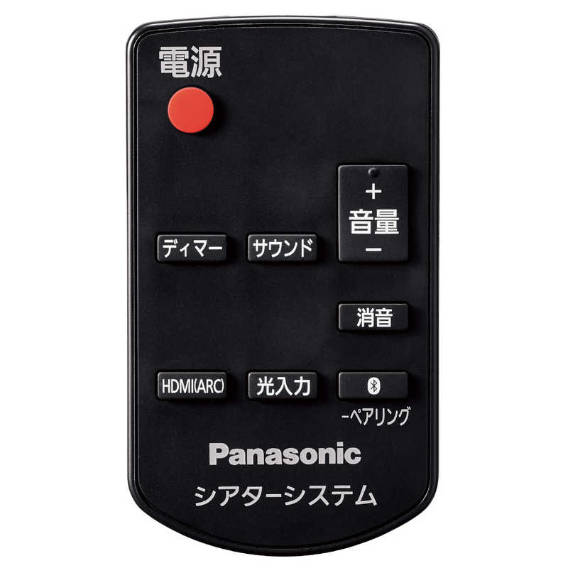 パナソニック　Panasonic パナソニック　Panasonic シアターバー ブラック SC-HTB200-K SC-HTB200-K