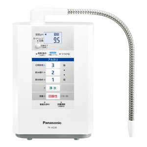 ＜コジマ＞ パナソニック Panasonic アルカリイオン整水器 W TKAS30W