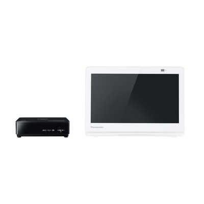 Panasonic - Panasonic ポータブルテレビ UN-10CE8-W ホワイト Panasonic ポータブルテレビ UN-10CE8-W ホワイト