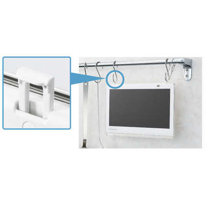 パナソニック Panasonic ポータブルテレビ ホワイト UN-10CE8 の通販
