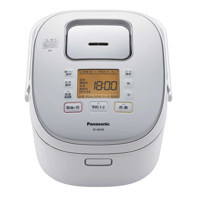 パナソニック　Panasonic パナソニック　Panasonic 炊飯器 5.5合 ホワイト IH SR-HB108-W SR-HB108-W