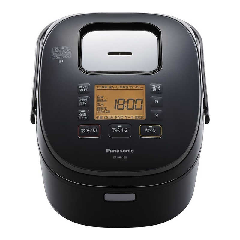 パナソニック　Panasonic パナソニック　Panasonic 炊飯器 5.5合 ブラック IH SR-HB108-K SR-HB108-K